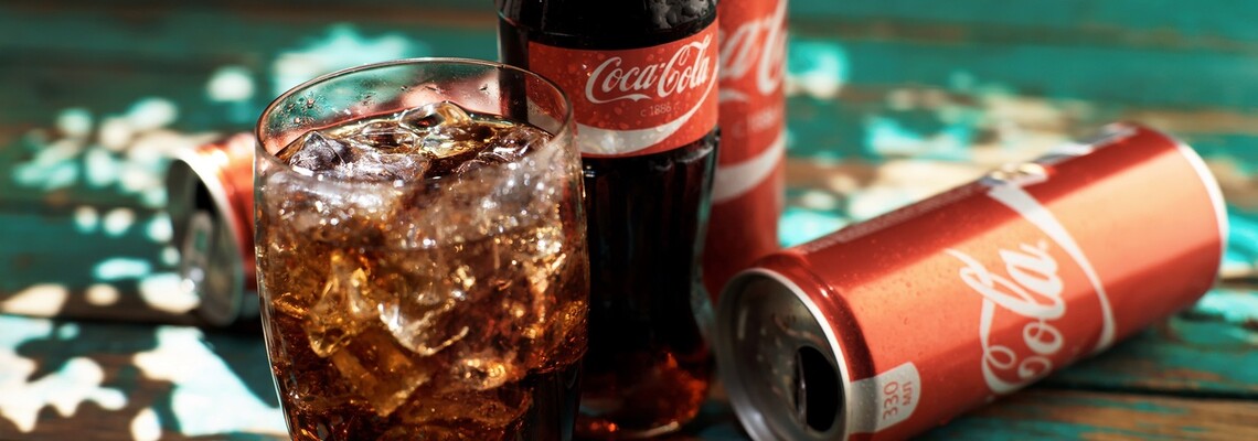 Coca-cola в подарок при заказе от 1000 рублей