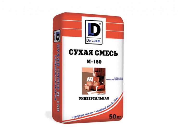 Сухая Универсальная смесь М150, 50 кг