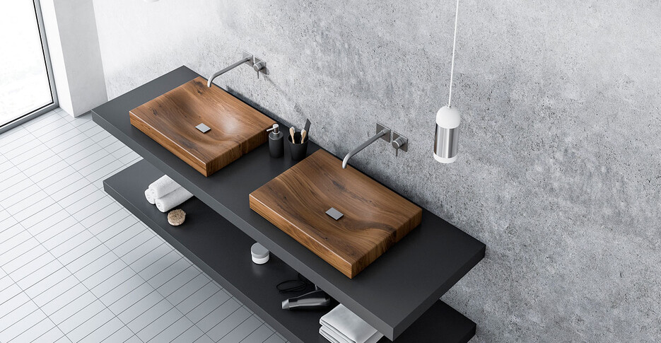 Раковина Duravit DuraSquare 600х345 шлифов